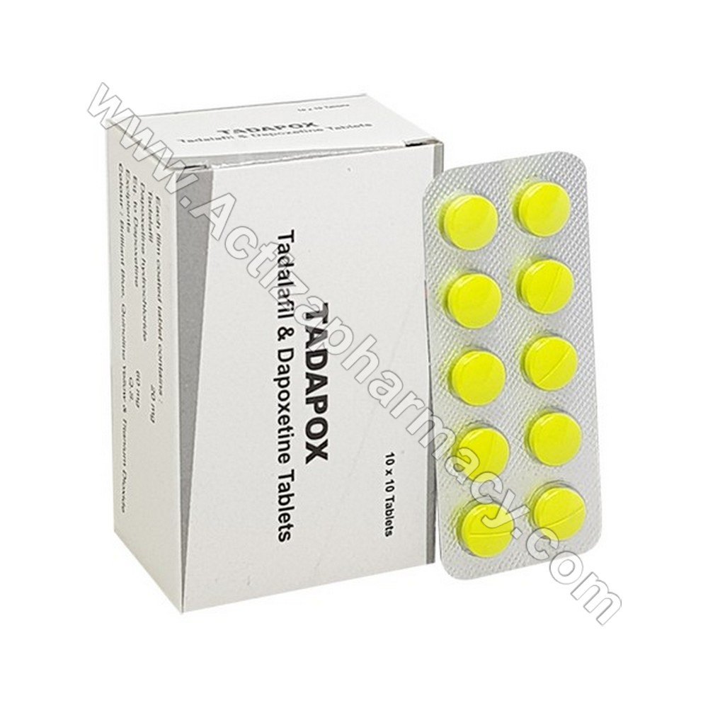 Tadapox (Tadalafil with Dapoxetine)