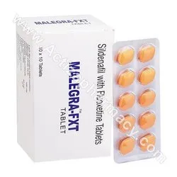 Malegra FXT (Sildenafil/Fluoxetine)